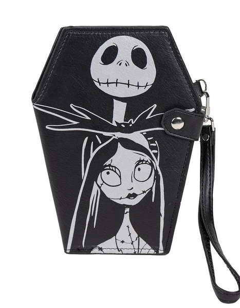 Portefeuille Mr Jack cercueil gothique - Officiel Nightmare Before Christmas