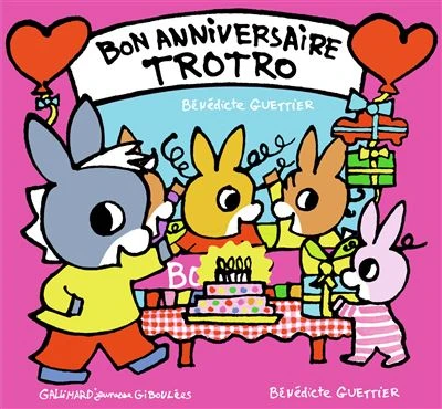 L'Âne Trotro - Livre-coffret : Bon anniversaire Trotro
