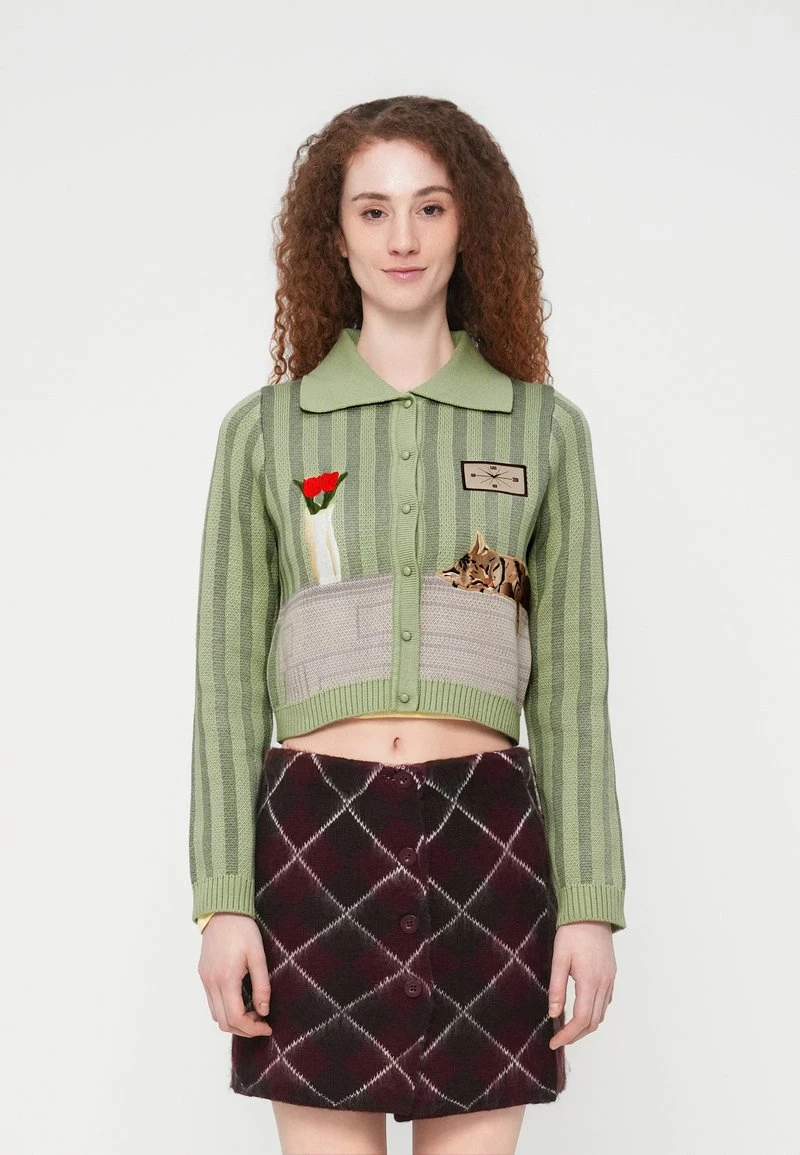 THE SLEEPY CAT - Gilet - matcha