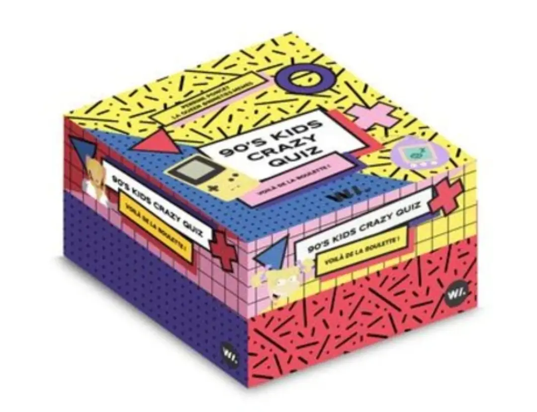 Jeu d'apéro 90's Kids Crazy Quiz