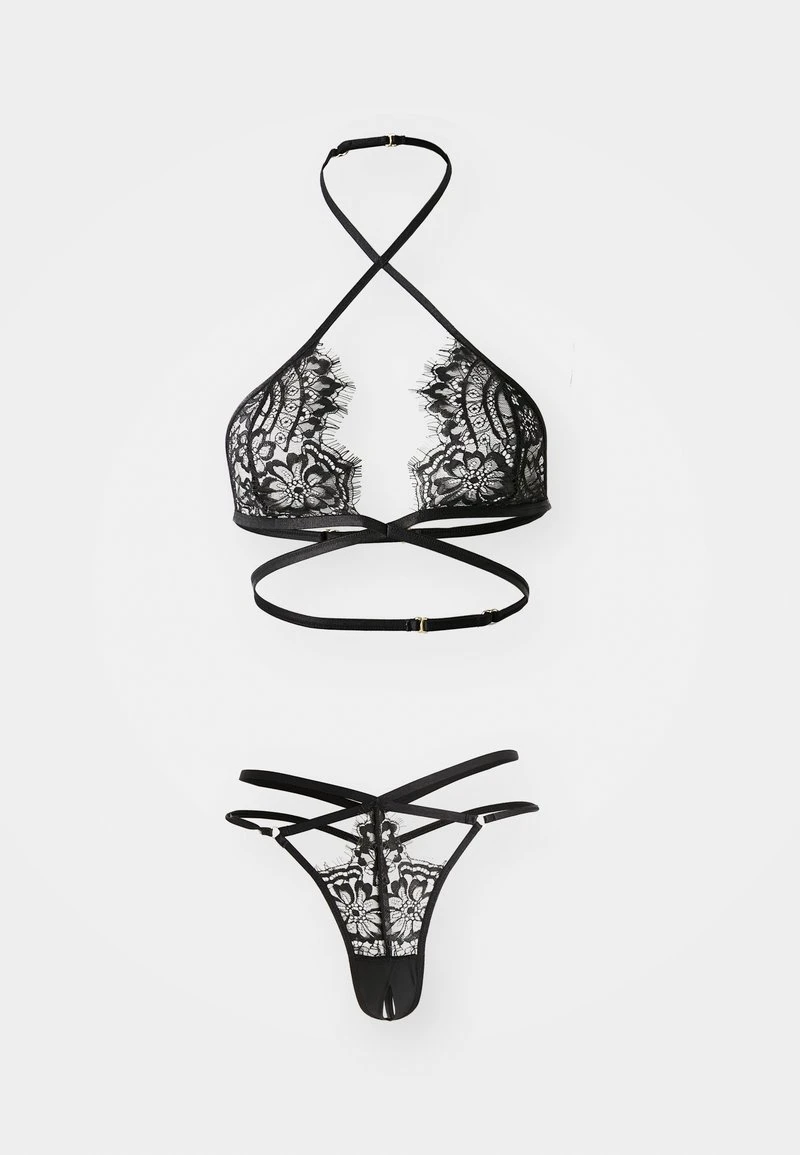INFINITE FOLDOVER SET - Soutien-gorge triangle - black