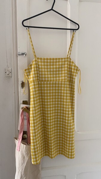 Vestido cuadros vichy TM