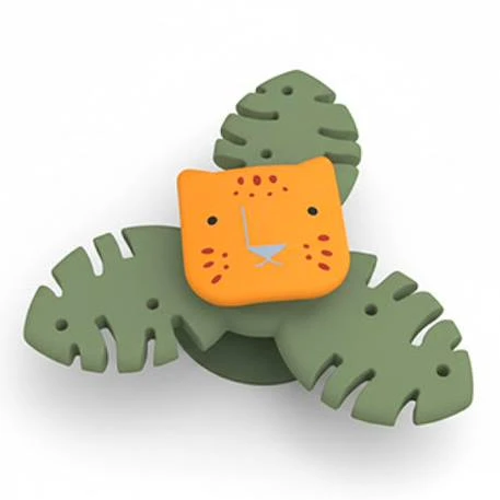 Jouet d'éveil spinner à ventouse tigre vert, tigre - Little Lights