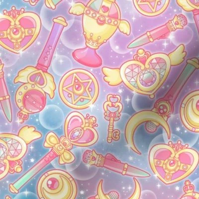 Magical Girl Gang Fabric | Spoonflower