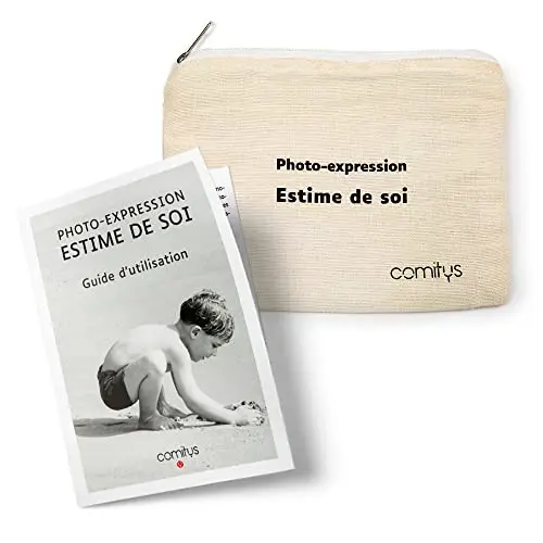 COMITYS | Photo-expression Estime de Soi | Outil Pédagogique pour Améliorer l'image de Soi | 40 Superbes Photographies en Noir et Blanc pour Animer Vos Ateliers sur l'Estime de Soi