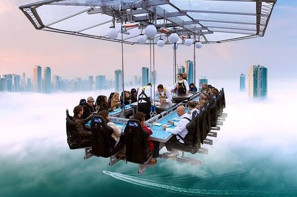 Dinner in the sky - France