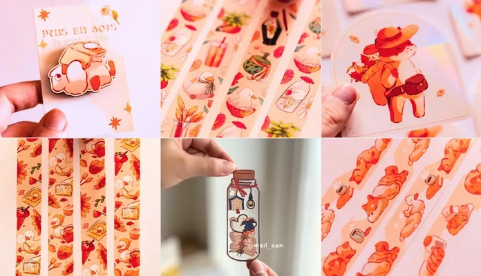 Pins, papeterie et autres mignonneries