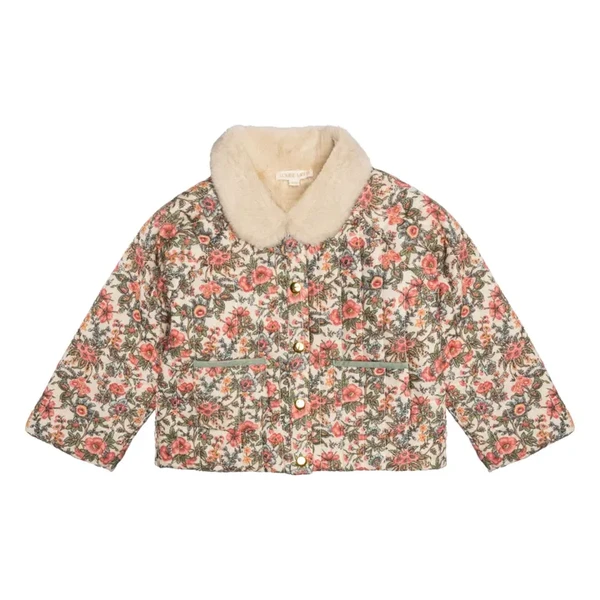 Manteau Jasmina Fourré | Rose