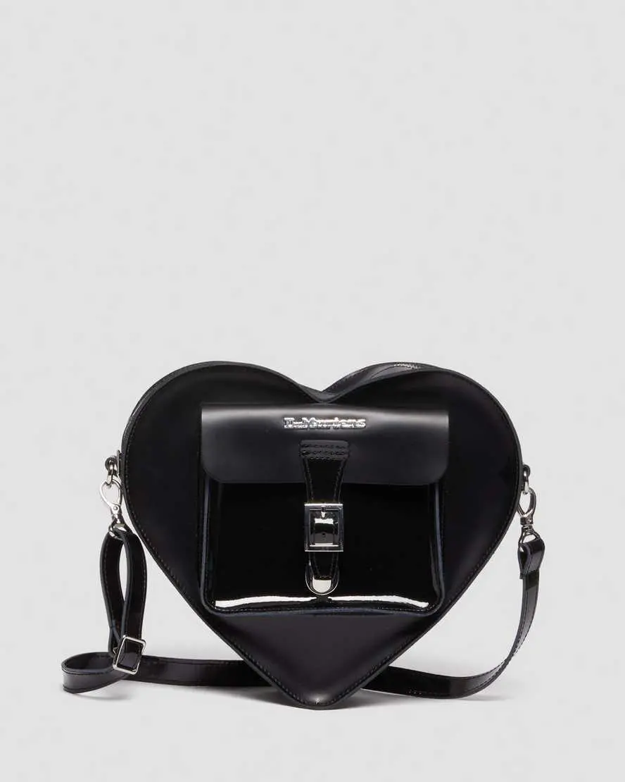 DR MARTENS Sac en cuir en forme de coeur