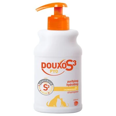 Shampooing DOUXO S3 PYO pour chien et chat ✓ pas cher