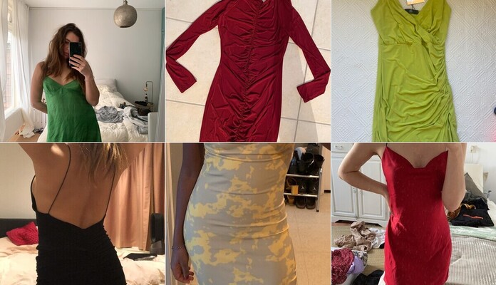 Robe satin