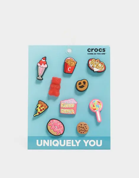 Crocs Lot de 10 Jibbitz Charms