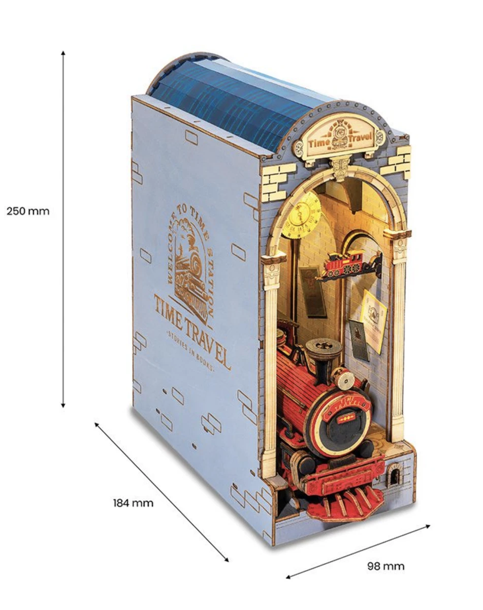 Maison miniature Rolife Voyage dans le temps - Serre-livre