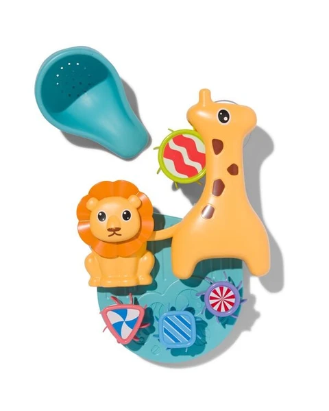 moulin à eau le bain avec animaux