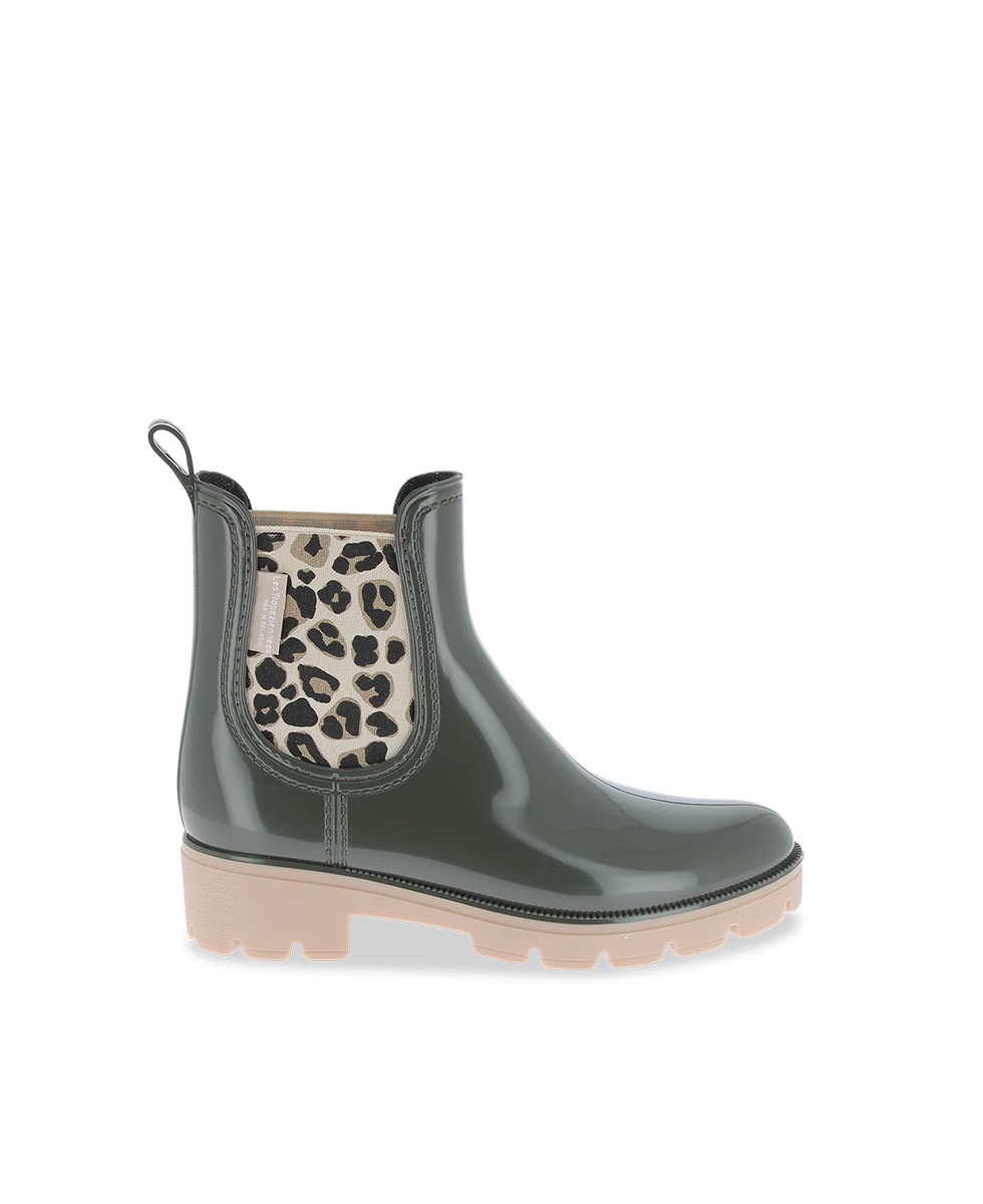 Bottines De Pluie Femme NOURA KAKI LEOPARD Les Tropeziennes Par M bottines-de-pluie-femme-noura-kaki-leopard-les-tropeziennes-par-m