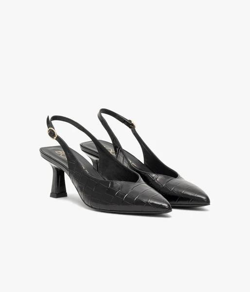 ESCARPIN SLING-BACK DOLLY NOIR