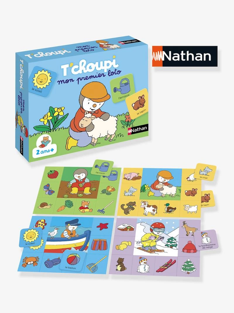 Loto T'choupi bleu - Nathan