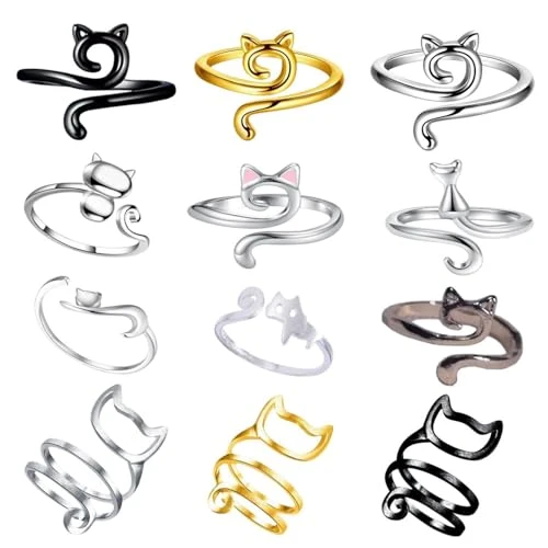 12 Bagues pour Crochet