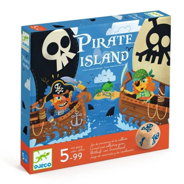 Jeu Pirate Island - Djeco - Jeux de société enfant | Cultura