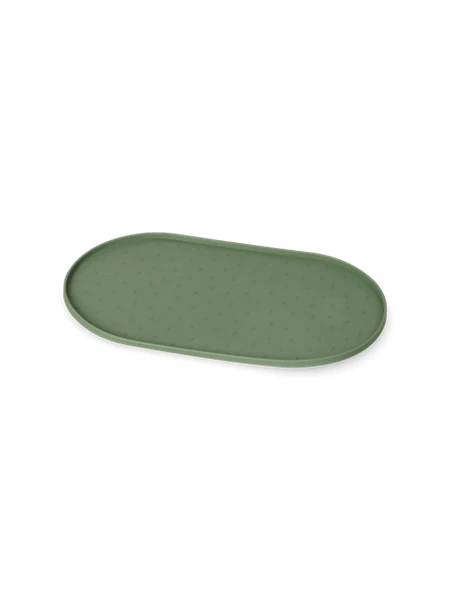 Plateau | Silicone. 45 x 25 x 1 cm. | Moss Green