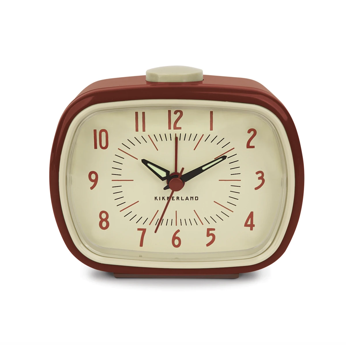 Réveil rétro rouge - Kikkerland