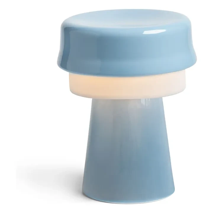&Klevering - Lampe en porcelaine Hat - Bleu | Smallable