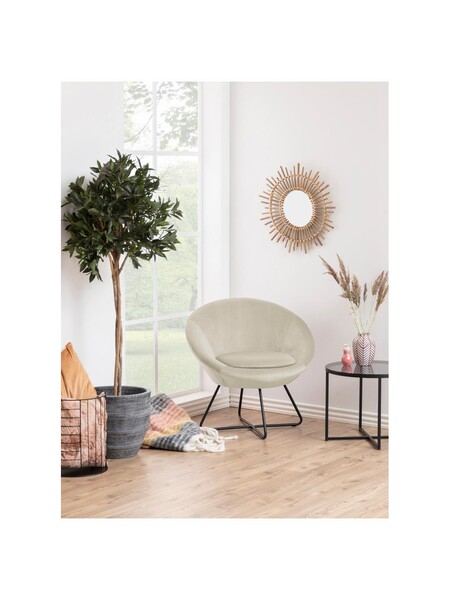 Fauteuil cocktail velours Center | WestwingNow