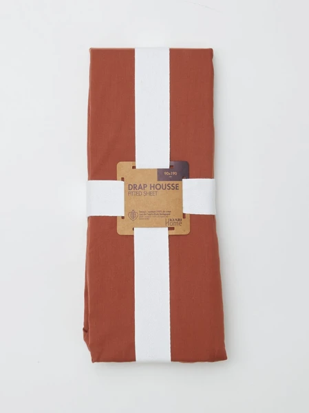 Drap housse 1 personnes (90x190) en coton - Kiabi Home