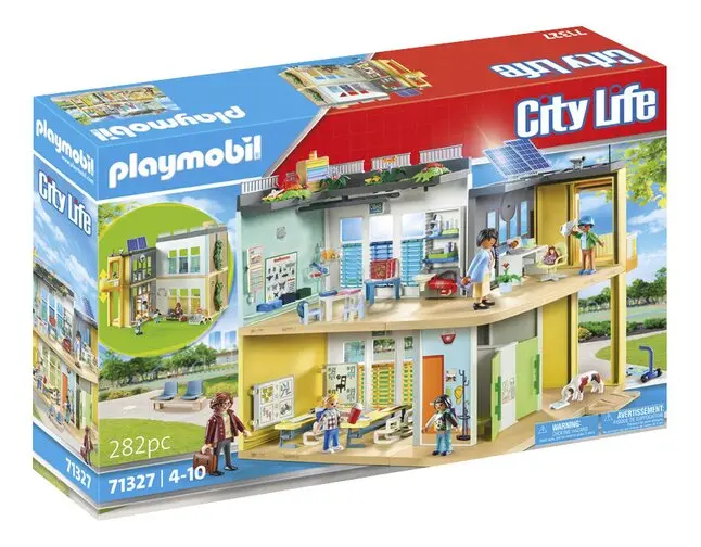 PLAYMOBIL City Life 71327 École aménagée