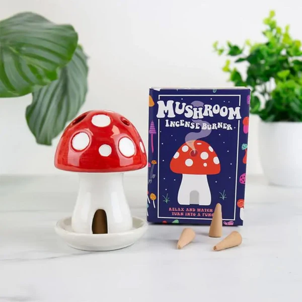 Brûleur d'encens Champignon