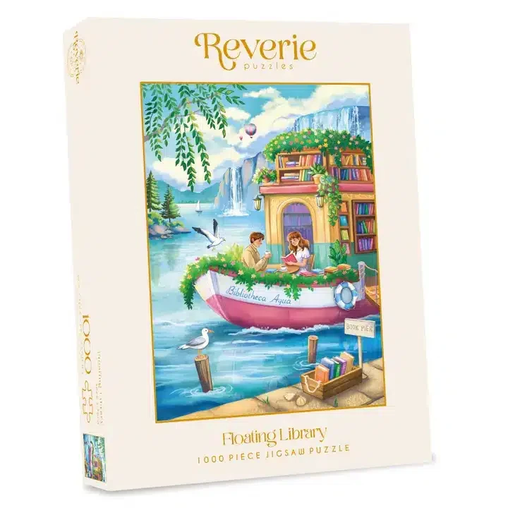 Puzzle Floating Library - 1000 pièces - Reverie Puzzle