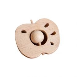 Hochet Pomme en bois - KMR Childwood