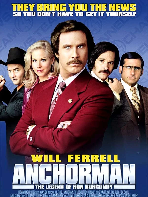 Présentateur vedette : La Légende de Ron Burgundy (Anchorman)