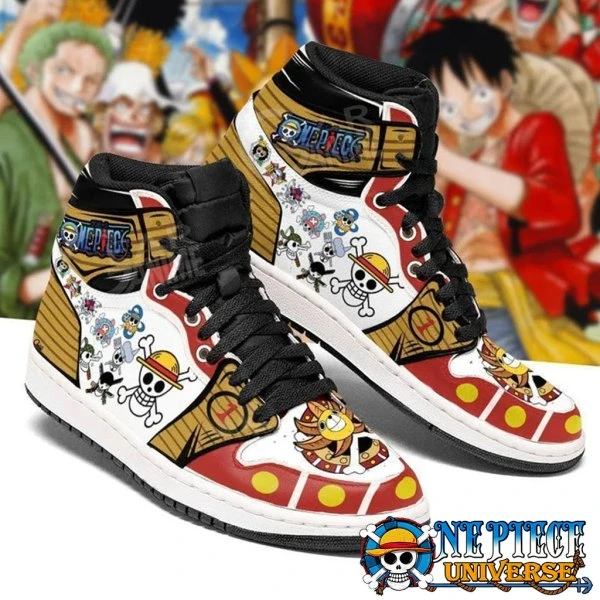 One Piece Jolly Rogers Straw Hat Pirates Shoes Free Shipping