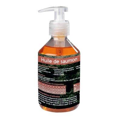Huile de saumon Nutrivet Inne pour chat et chien