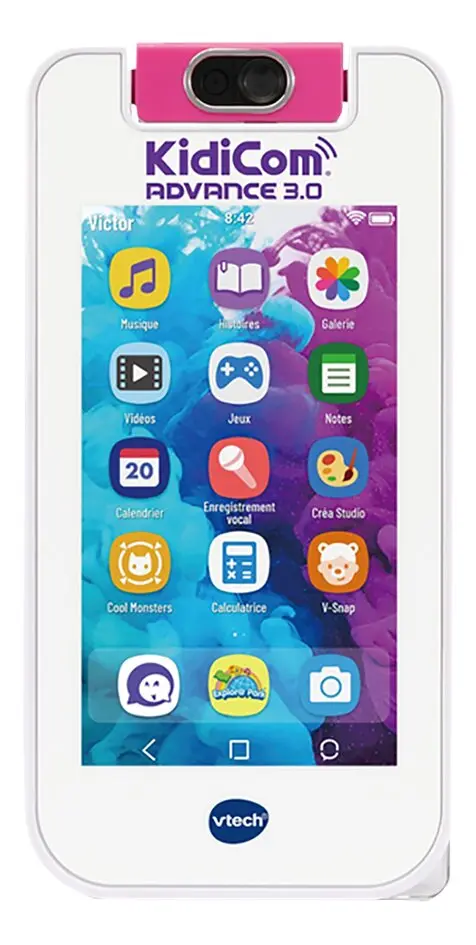 VTech Kidicom Advance 3.0 blanc/rose