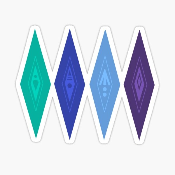 Terre Vent Eau Feu | Sticker