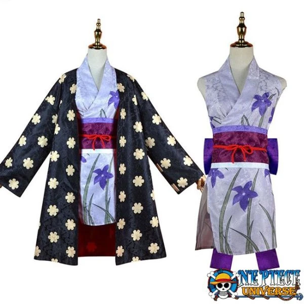 Wano Arc Nico Robin Kimono Dress Cosplay | One Piece Universe