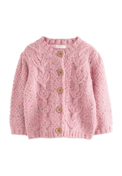 REGULAR FIT - CHUNKY BOBBLE - Gilet - pink