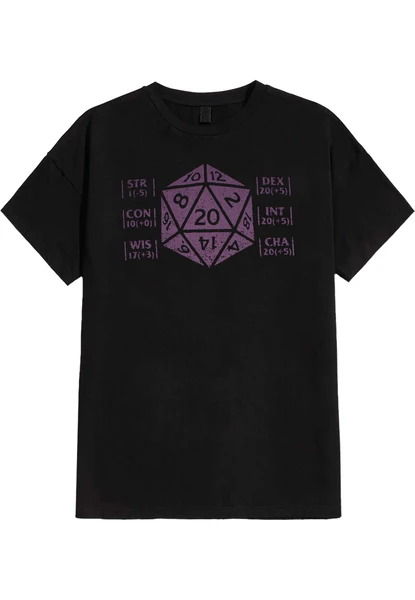 Dungeons & Dragons - Skull Backprint - T-Shirt