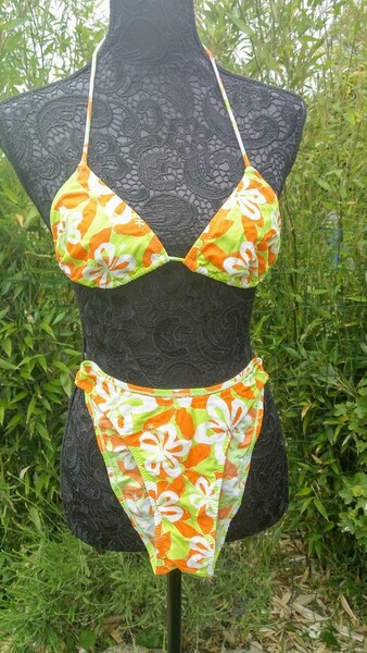 Maillot de bain à fleurs