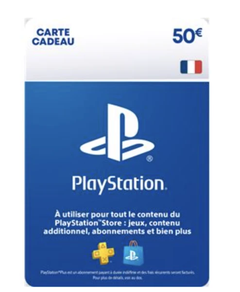 Carte Cadeau PlayStation 