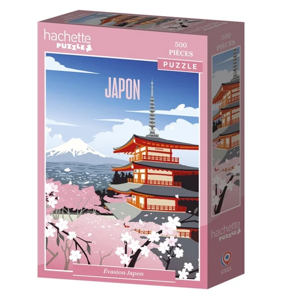 Puzzle 500 pièces Évasion Japon