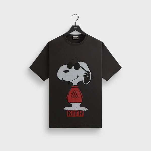 Kith for Peanuts Joe Cool Vintage Tee - Black