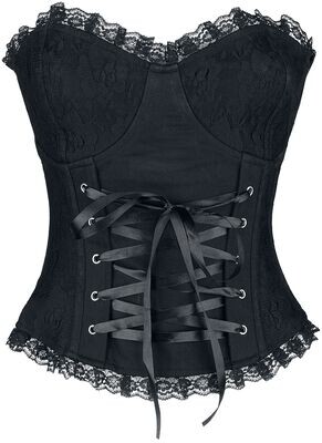 Corset with lace trim TAILLE XL