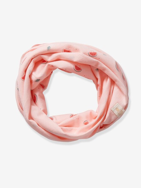 Tour de cou bébé fllle motifs fruits