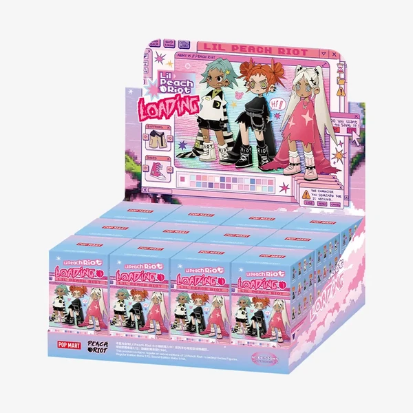 Set complet Peach riot PopMart Loading series