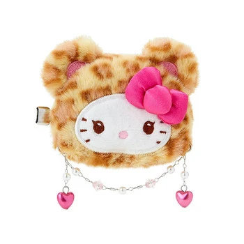 Sanrio Hello Kitty Face-Shaped Hair Clip (Gal Kuma) Yellow