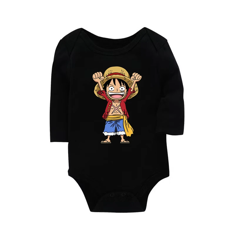 One Piece Funny Luffy cotton baby bodysuit - One Piece Universe - The Best Store for One Piece Merchandise