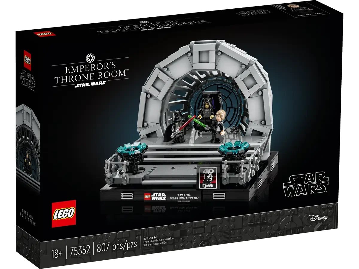 [LEGO 75352] Diorama de la salle du trône de l’Empereur